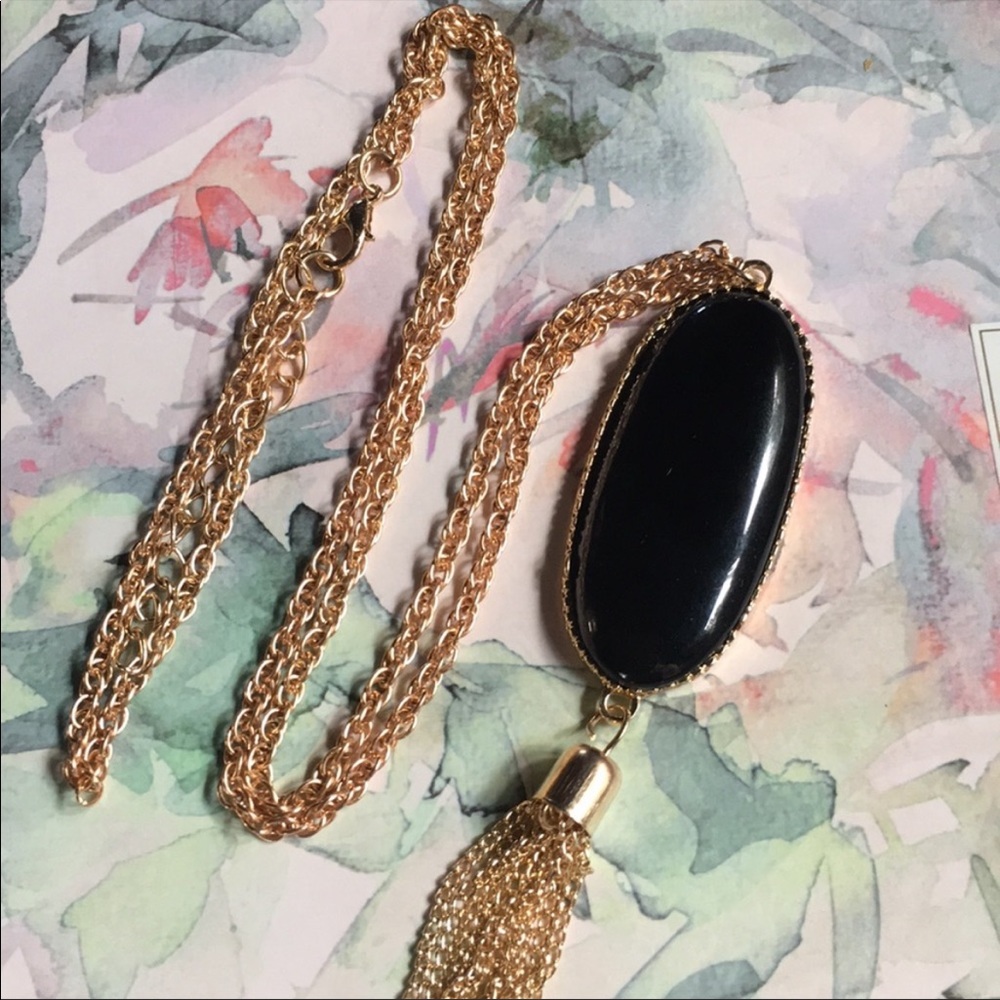 New! Bohemian Tassel Necklace - Picture 2 of 7